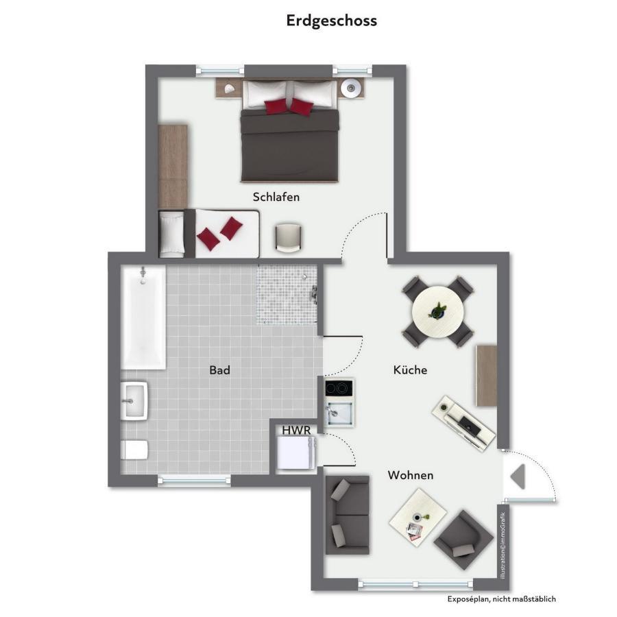 Poststrasse 32A Wohnung 01 Kuhlungsborn Bagian luar foto